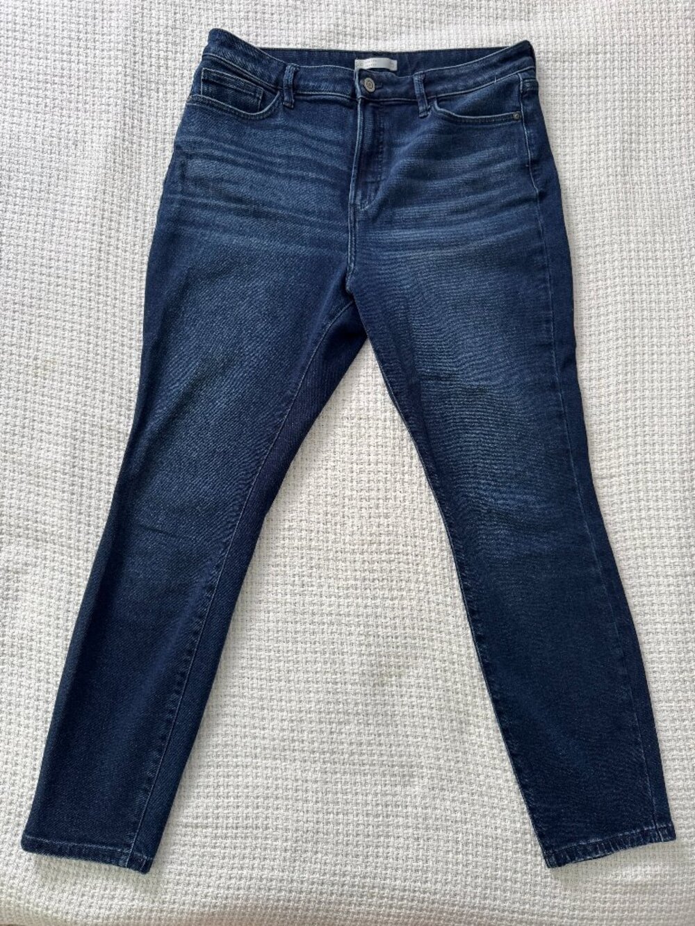 LC Lauren Conrad High Rise Skinny Jeans Dark Wash Size 14